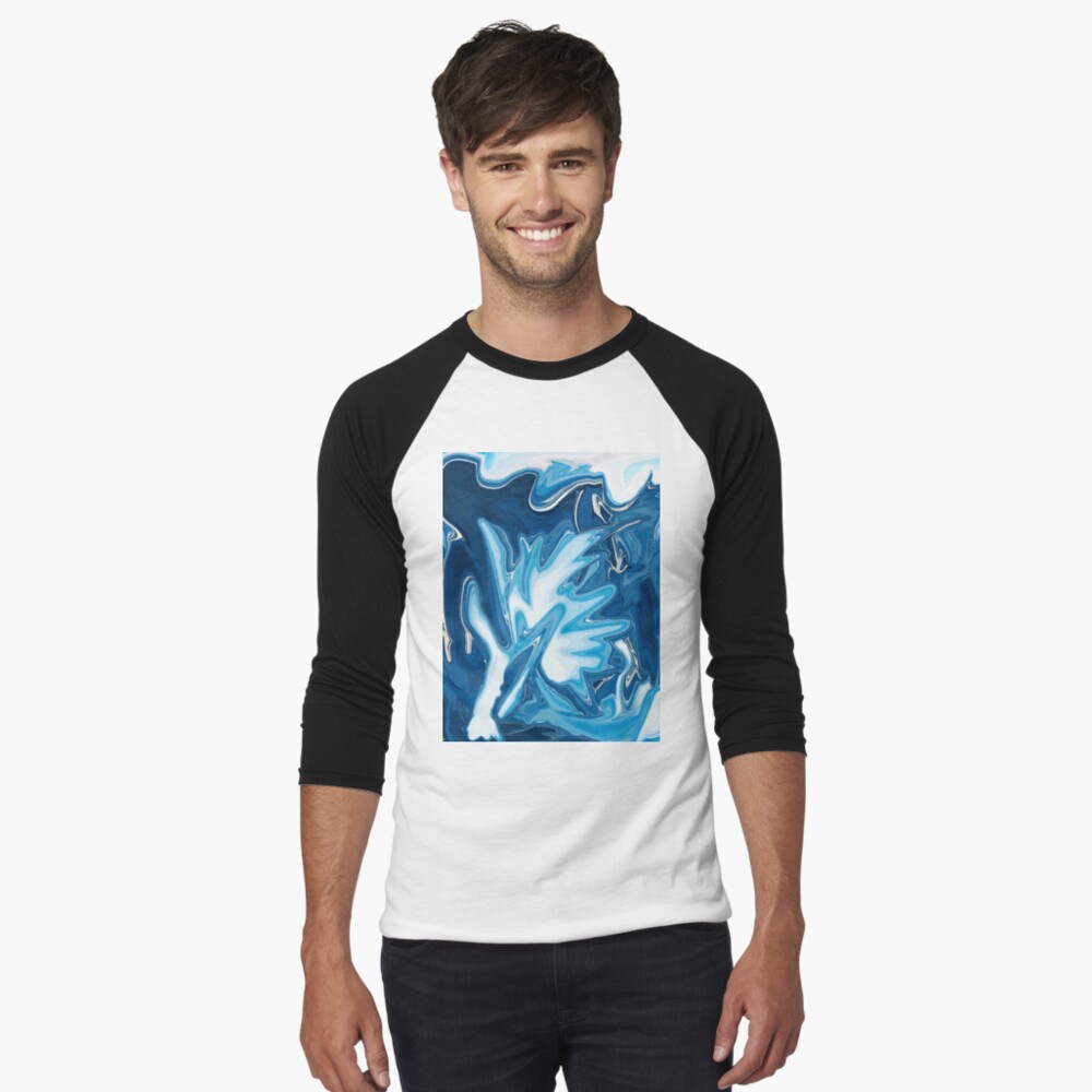 Item preview, Baseball ¾ Sleeve T-Shirt designed and sold by Butterfly-Dream.