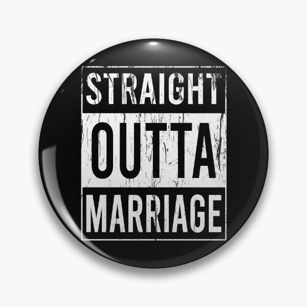 Artikelvorschau, Straight Outta Marriage Funny Divorce Party Geschenk entworfen und verkauft von GCFULLA.