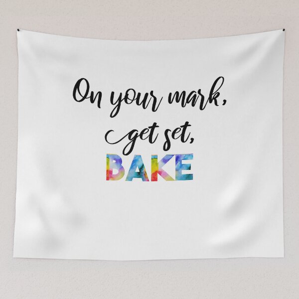 Item preview, great british baking show: on your mark, get set, bake! designed and sold by hawkeyestate.