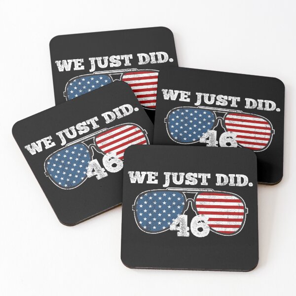 Item preview, We Just Did 46 Celebration Of 46th President - Sunglasses Themed American Flag designed and sold by LifeQuotes.