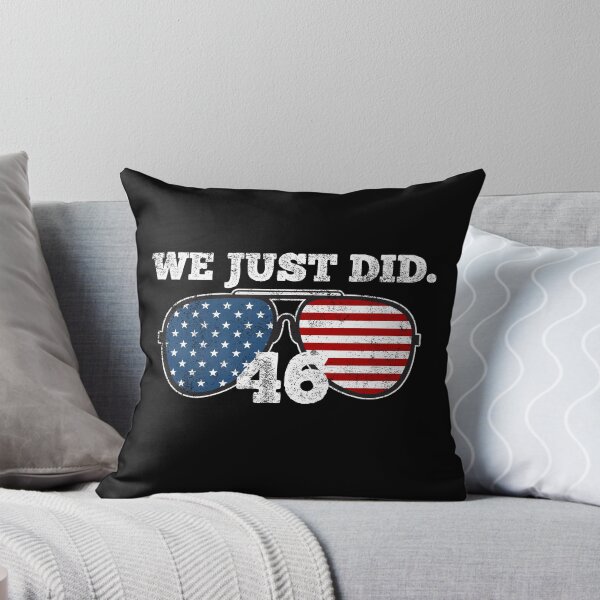 Item preview, We Just Did 46 Celebration Of 46th President - Sunglasses Themed American Flag designed and sold by LifeQuotes.