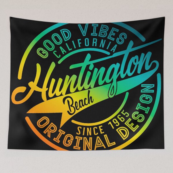 Item preview, Grunge rubber stamp with name of Huntington Beach, California, vector illustration designed and sold by kamui7mx.