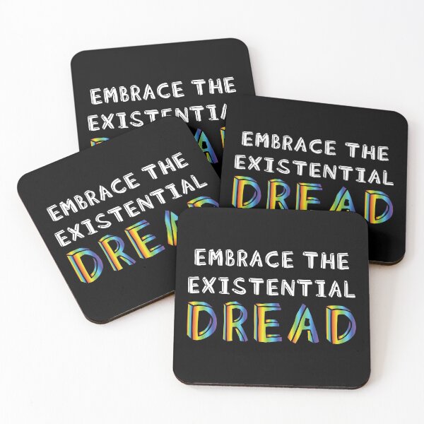 Item preview, Embrace the existential dread designed and sold by LookFrog.