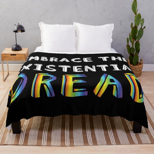 Item preview, Embrace the existential dread designed and sold by LookFrog.