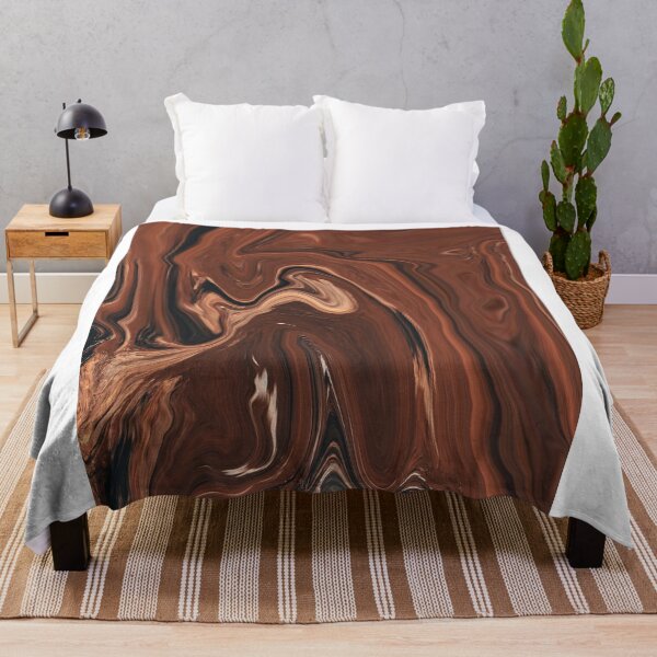Item preview, Abstract Colorful Cofee liquid marbling art - light Cappuccino expression designed and sold by Butterfly-Dream.