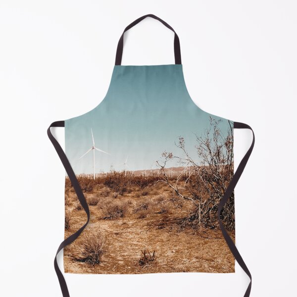 Item preview, Desert and wind turbine with blue sky at Kern County California USA designed and sold by Mrvell.