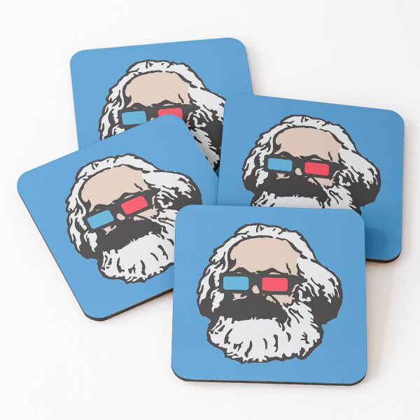 Item preview, Karl Marx 3D Glasses designed and sold by ArtofDissent.