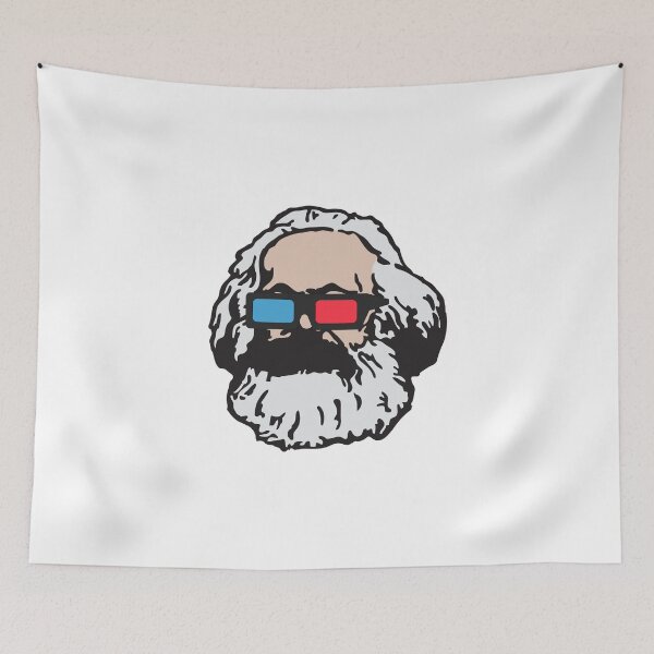 Item preview, Karl Marx 3D Glasses designed and sold by ArtofDissent.