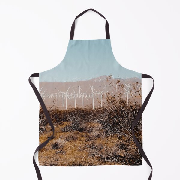 Item preview, Desert and wind turbine with mountain background at Kern County California USA designed and sold by Mrvell.
