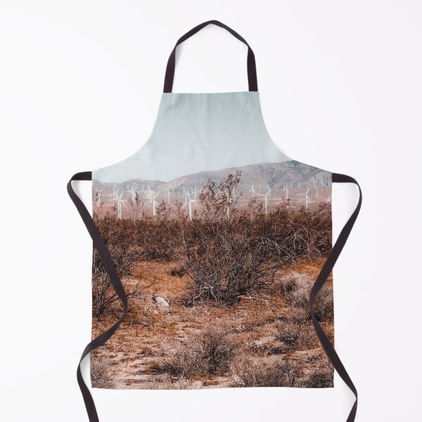 Item preview, Desert and wind turbine with mountain view at Kern County California USA designed and sold by Mrvell.