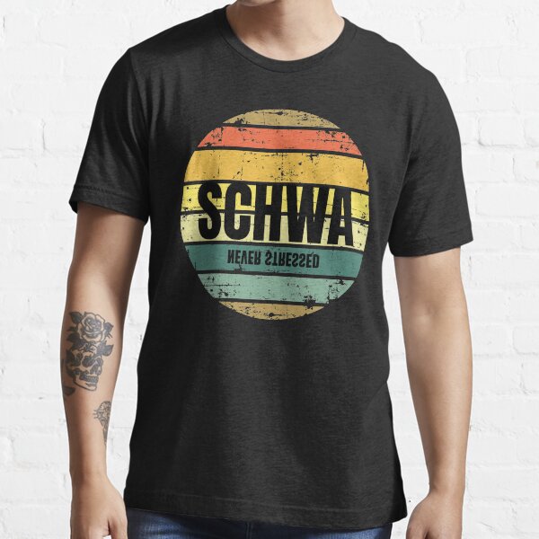 Item preview, Schwa - never stressed designed and sold by The Round-dot.