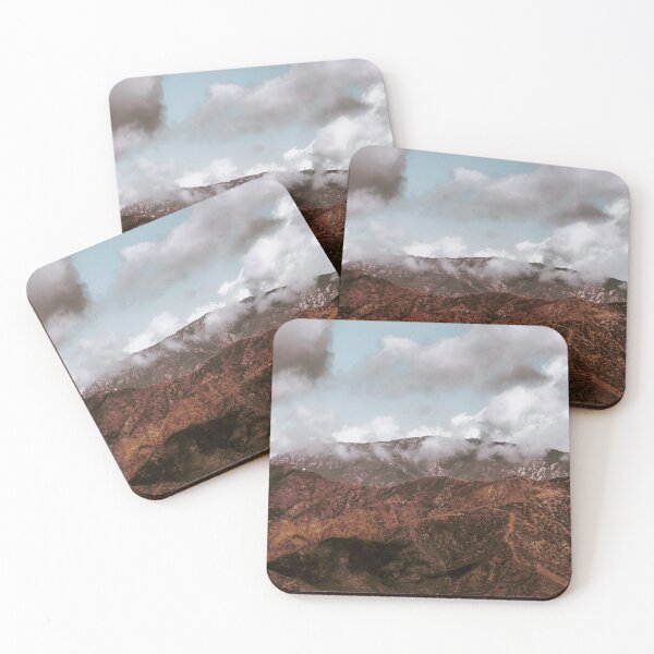 Item preview, View from the hiking trail with mountain view and blue cloudy sky to Hollywood sign Los Angeles California USA designed and sold by Mrvell.