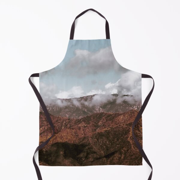 Item preview, View from the hiking trail with mountain view and blue cloudy sky to Hollywood sign Los Angeles California USA designed and sold by Mrvell.