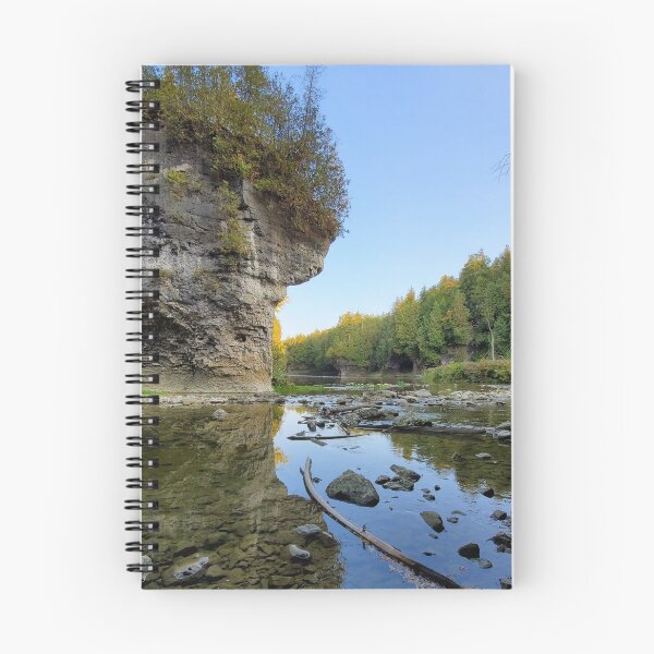 Item preview, Elora Gorge river cliff rock designed and sold by Horiphic.