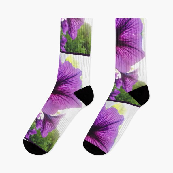 Item preview, Peaceful Purple Flower, Colorful Nature Photography by Courtney Hatcher designed and sold by cghatcherart.
