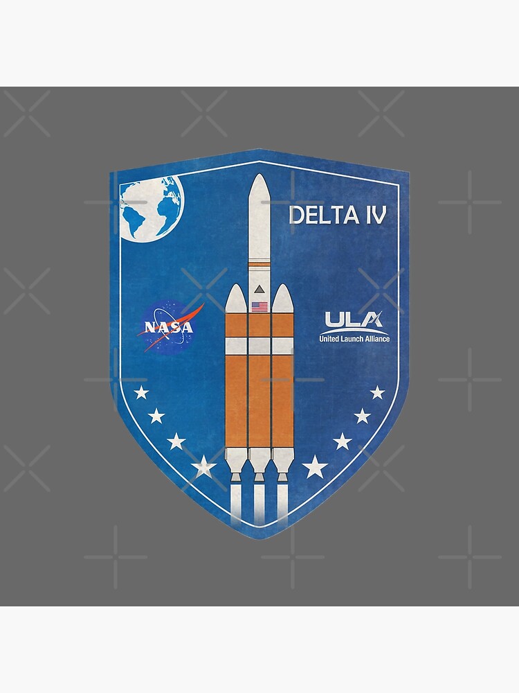 Delta IV Rocket Badge by BGALAXY