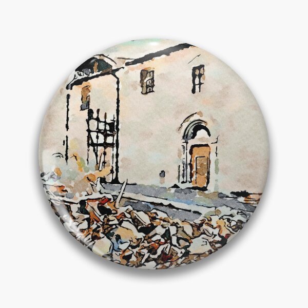 Item preview, L'Aquila: collapsed church and rubble designed and sold by Giuseppe Cocco.