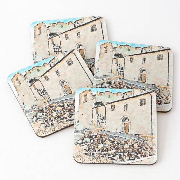 Item preview, L'Aquila: collapsed church and rubble designed and sold by Giuseppe Cocco.