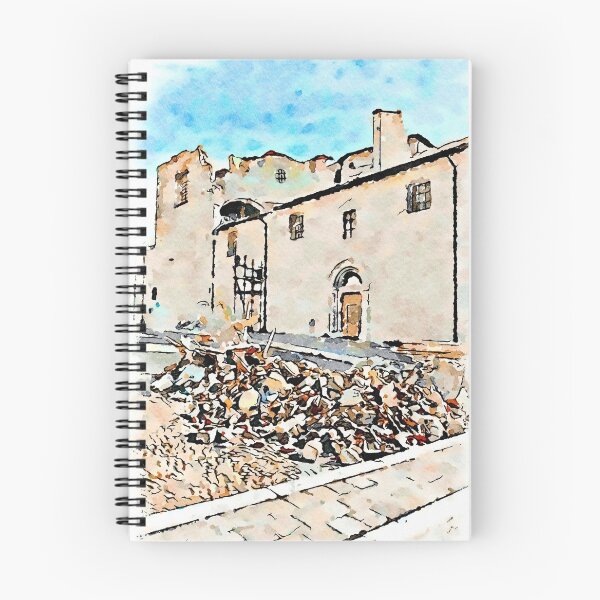 Item preview, L'Aquila: collapsed church and rubble designed and sold by Giuseppe Cocco.