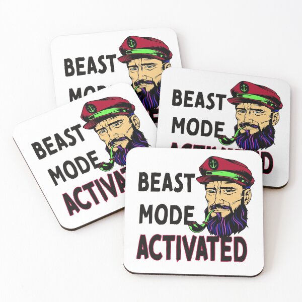 Item preview, Beast Mode Activated The Captain Edition B designed and sold by Forethoughts.