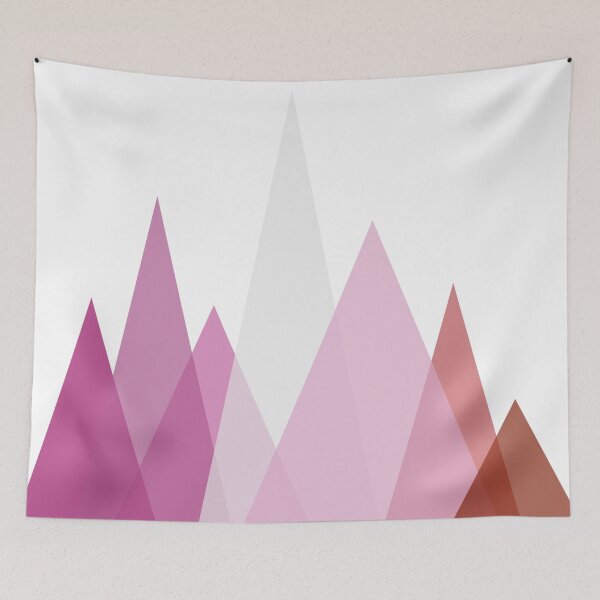 Item preview, Triangles, Lesbian (pink) designed and sold by Skyler Orion X.