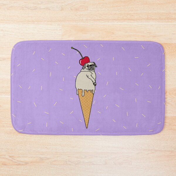 Item preview, Ice cream pug designed and sold by drowned-twice.