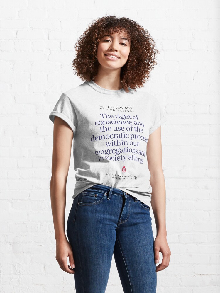 Alternate view of 5th Principle Classic T-Shirt