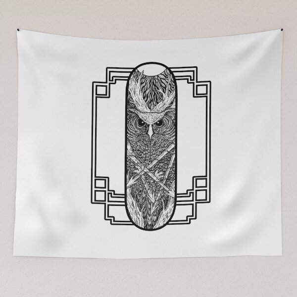 Item preview, Owl art designed and sold by Bolls Illustration.