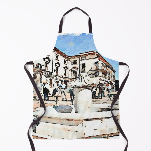 Item preview, L'Aquila: damaged building and fountain designed and sold by Giuseppe Cocco.