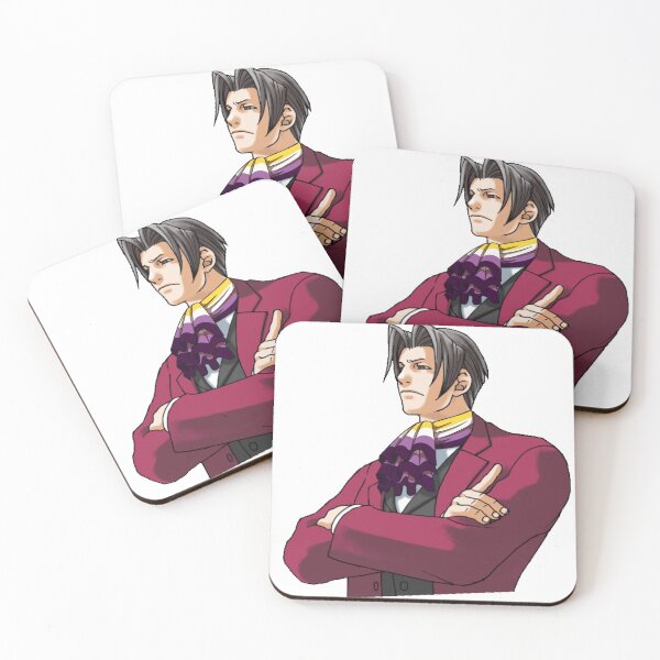 Item preview, Miles Edgeworth Nonbinary Pride designed and sold by pissedonthemoon.