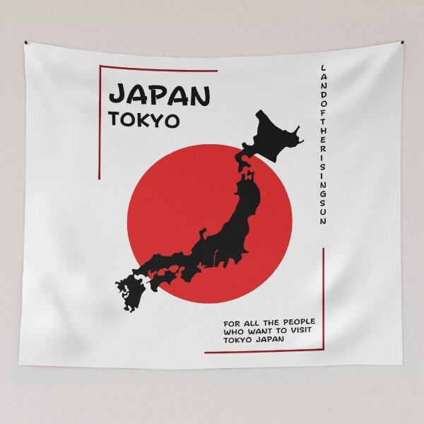 Item preview, Japan Tokyo - Land of The Rising Sun designed and sold by Aldo Daci.