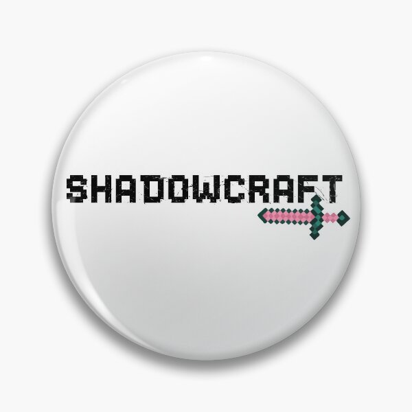 Item preview, Shadowcraft Pixel Typography Illustration Minecraft Gadget Gift For LDShadowLady Followers designed and sold by Artysneak.