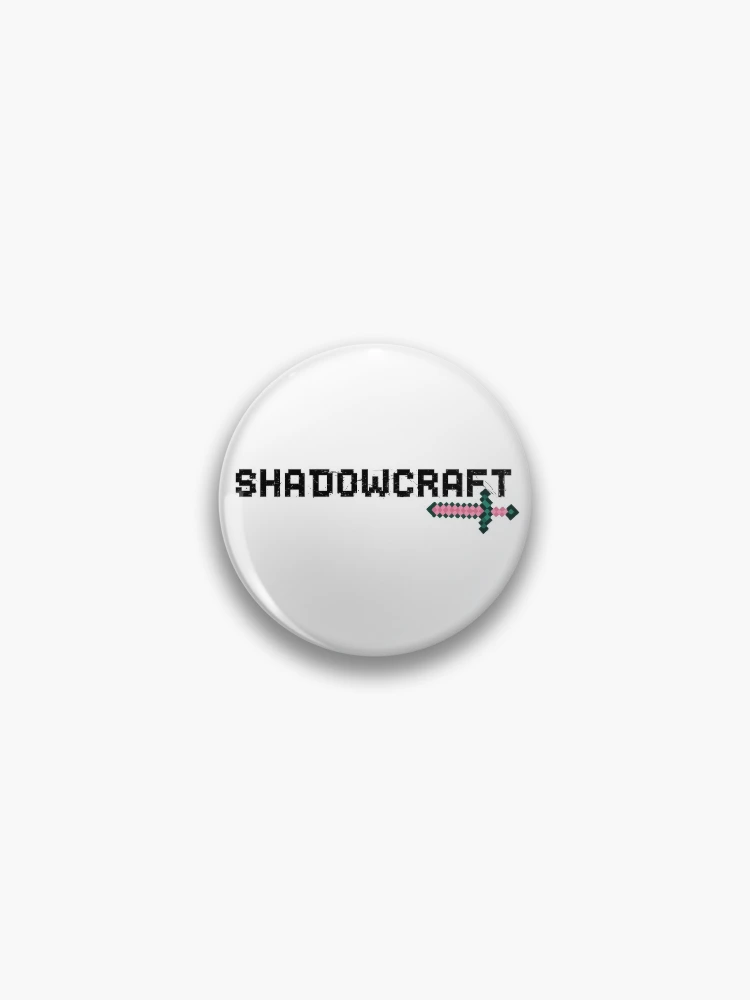 Shadowcraft Pixel Typography Illustration Minecraft Gadget Gift For  LDShadowLady Followers Poster for Sale by Artysneak