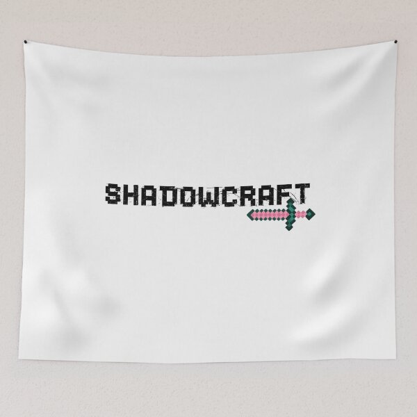 Item preview, Shadowcraft Pixel Typography Illustration Minecraft Gadget Gift For LDShadowLady Followers designed and sold by Artysneak.