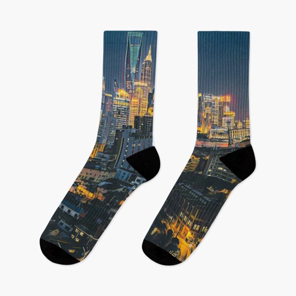Item preview, Shanghai at Night designed and sold by SofiaStutio.