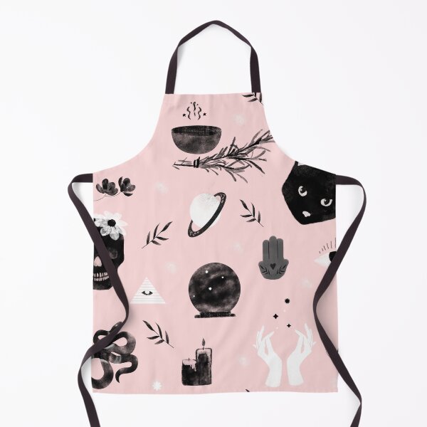 Item preview, wicca esoteric pink pattern designed and sold by Paugvilus.