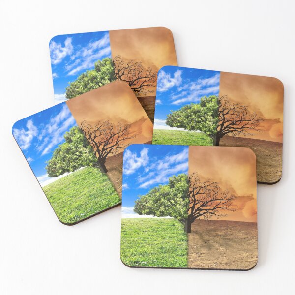Item preview, Climate change landscape with tree designed and sold by MarketVisionAV.
