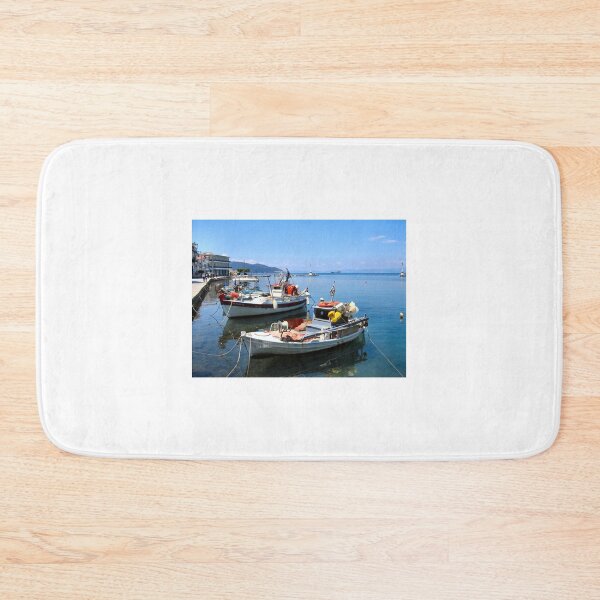 Item preview, BOATS IN THASSOS HARBOUR.2. designed and sold by ronsaunders47.