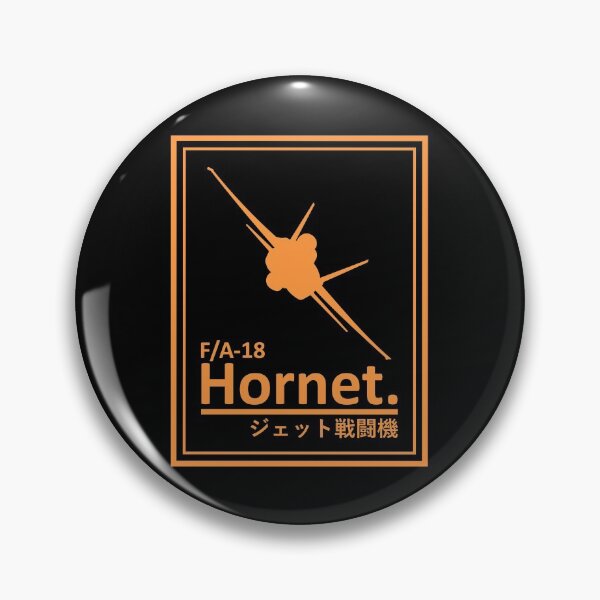 Item preview, F/A-18 Hornet (Jet Fighter in Japanese lettering) designed and sold by StrongVlad.