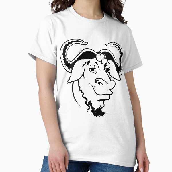 Item preview,  GNU head  designed and sold by freeswlove.