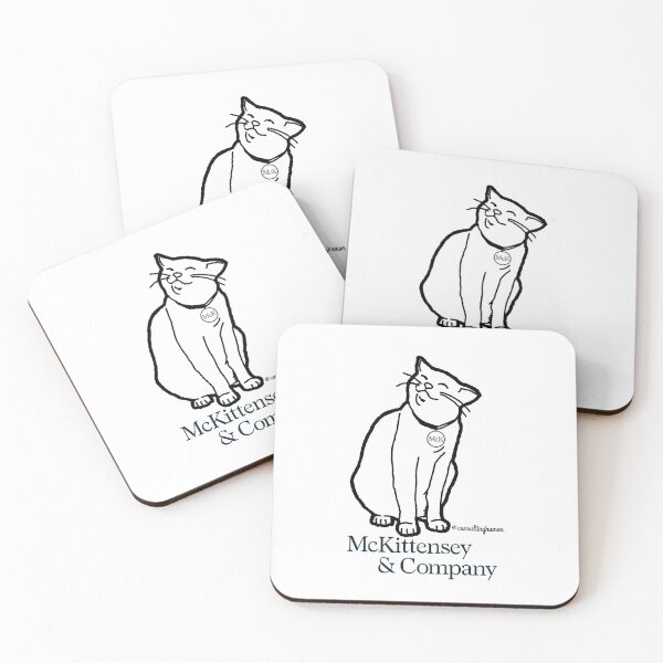 Item preview, McKittensey & Co (for print on light backgrounds) designed and sold by Consultinghumor.