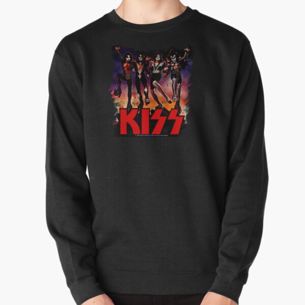 Kiss destroyer fan art. Pullover Sweatshirt