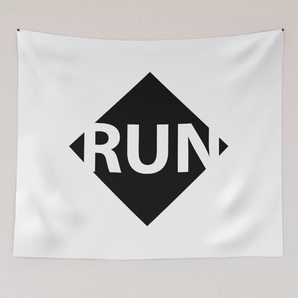 Item preview, Run (black) designed and sold by WBWshop.