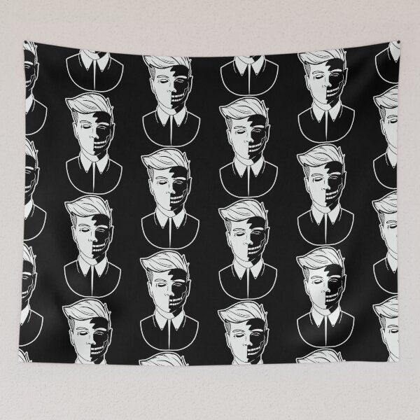 Item preview, Noir Half Face Illustration  designed and sold by and-rewturner.