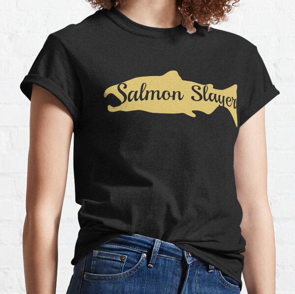 Salmon Slayer Salmon Fishing' Kid's Organic T-Shirt