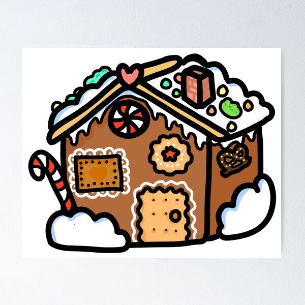 Item preview, gingerbread X-Mas House designed and sold by GLwithUs.