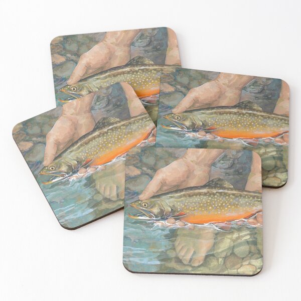 Item preview, 2020 Art of Conservation Brook Trout designed and sold by FishArtContest.