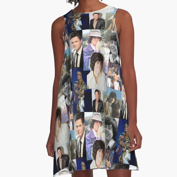 Donny Osmond Collage A-Line Dress
