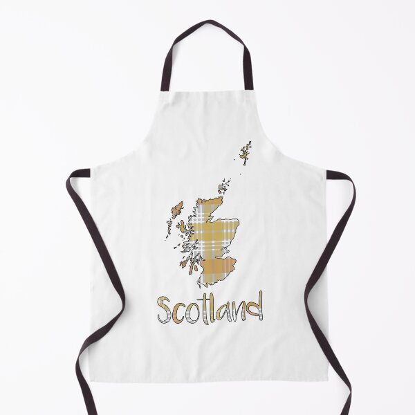 Item preview, Scotland Metallic Tone Christmas Tartan Map Typography Design designed and sold by MacPean.