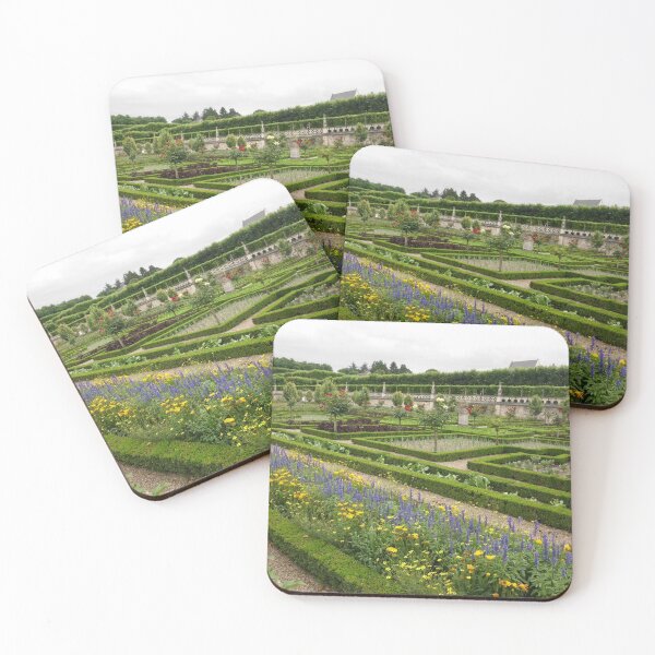 Item preview, Gardens of Villandry castle, Loire Valley, France. designed and sold by wineandwords.